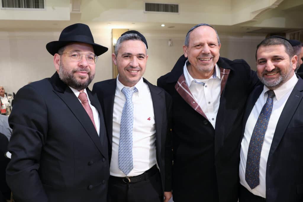 רבנים ואישי ציבור השתתפו בשמחת נישואי בת הרב בנצי נורדמן