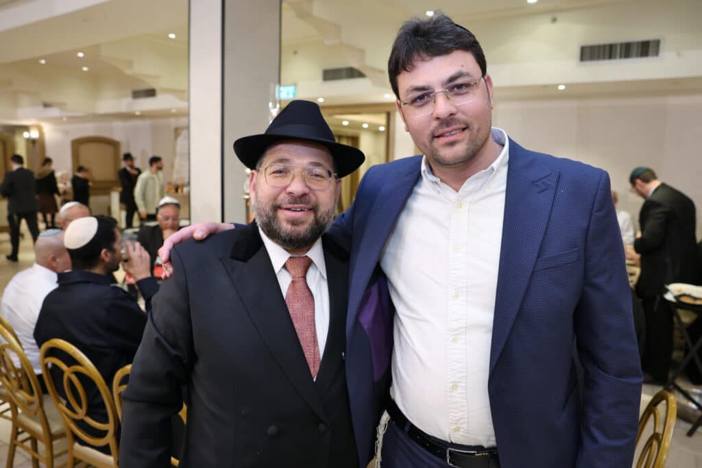 רבנים ואישי ציבור השתתפו בשמחת נישואי בת הרב בנצי נורדמן