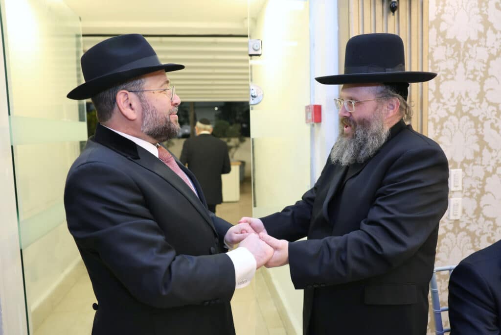 רבנים ואישי ציבור השתתפו בשמחת נישואי בת הרב בנצי נורדמן