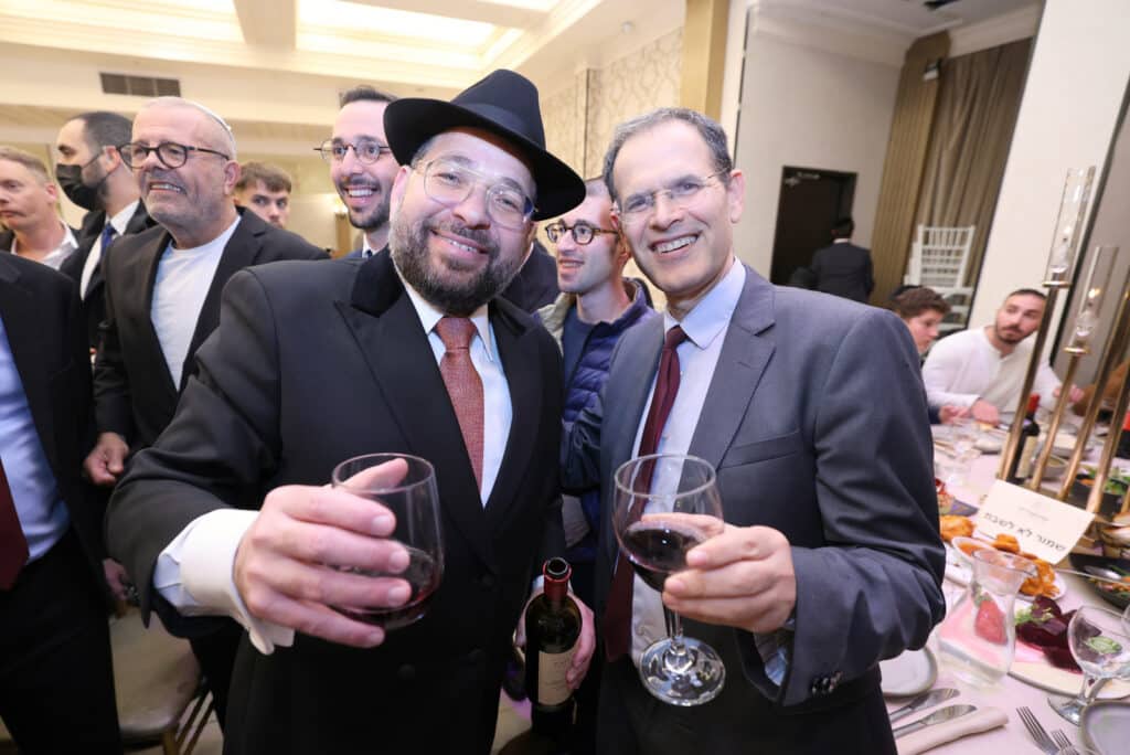 רבנים ואישי ציבור השתתפו בשמחת נישואי בת הרב בנצי נורדמן