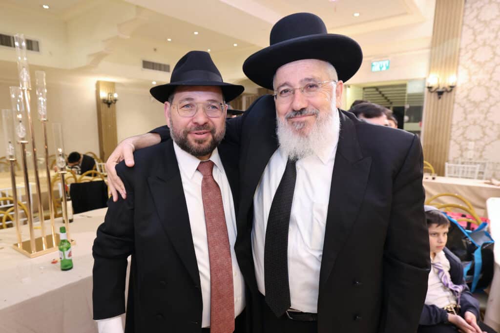 רבנים ואישי ציבור השתתפו בשמחת נישואי בת הרב בנצי נורדמן