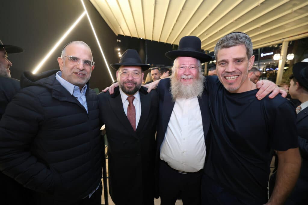 רבנים ואישי ציבור השתתפו בשמחת נישואי בת הרב בנצי נורדמן