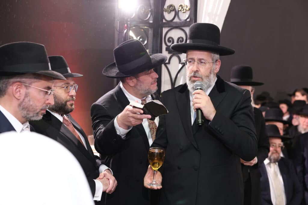 רבנים ואישי ציבור השתתפו בשמחת נישואי בת הרב בנצי נורדמן