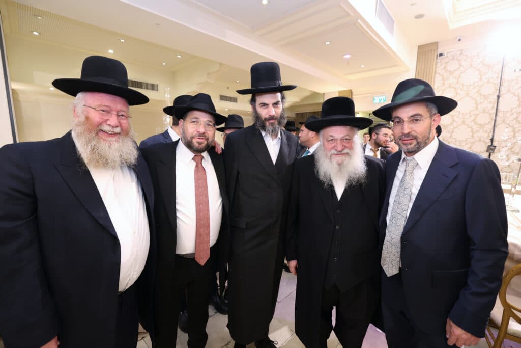 רבנים ואישי ציבור השתתפו בשמחת נישואי בת הרב בנצי נורדמן