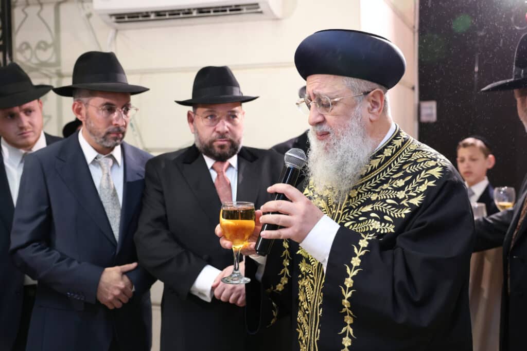 רבנים ואישי ציבור השתתפו בשמחת נישואי בת הרב בנצי נורדמן