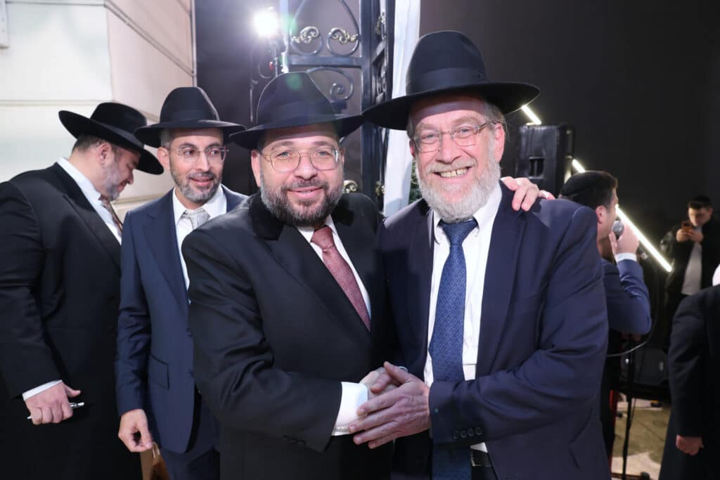 רבנים ואישי ציבור השתתפו בשמחת נישואי בת הרב בנצי נורדמן