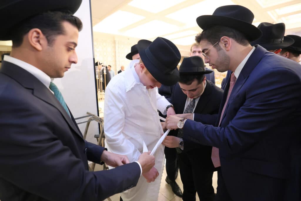 רבנים ואישי ציבור השתתפו בשמחת נישואי בת הרב בנצי נורדמן