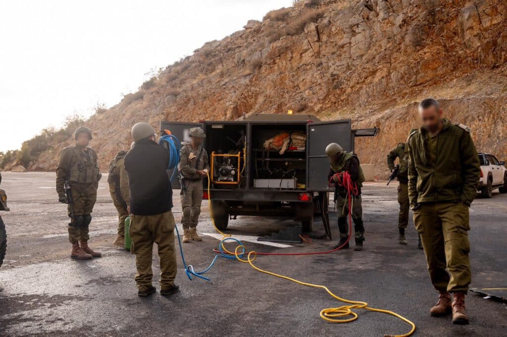 כוחות צה״ל השלימו תרגיל למוכנות למזג אוויר קיצוני