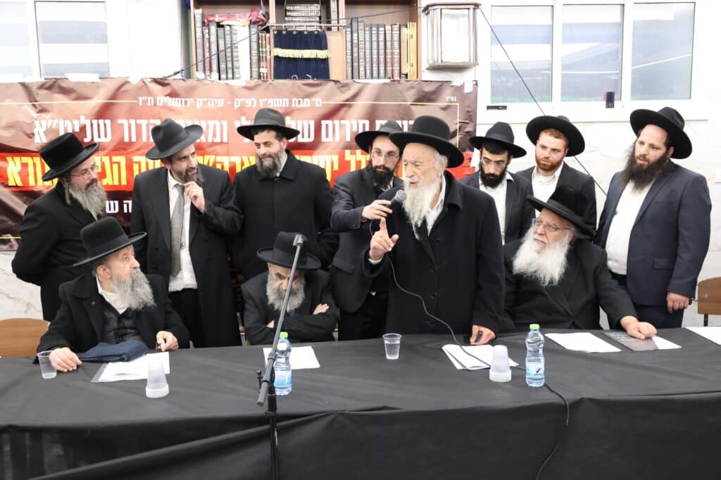 ללא פשרות: הרבנים הכריזו על עצרת רבבות נגד גזירת הגיוס