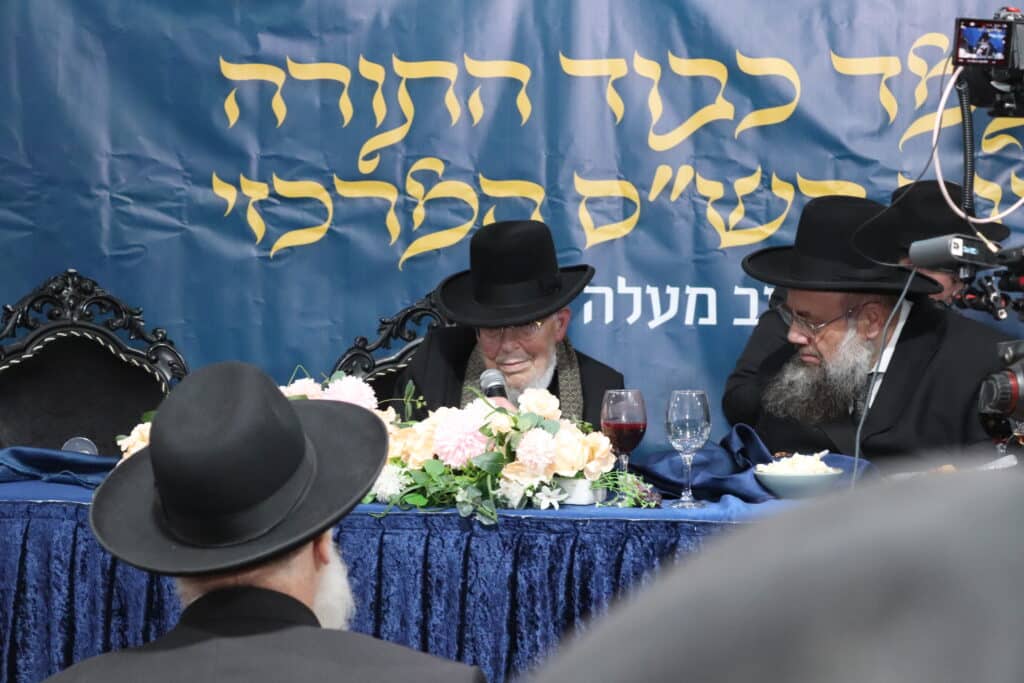 45 שנה ליישוב החרדי: במעלה עמוס סיימו את הש"ס 45 שנה ליישוב החרדי: במעלה עמוס סיימו את הש"ס