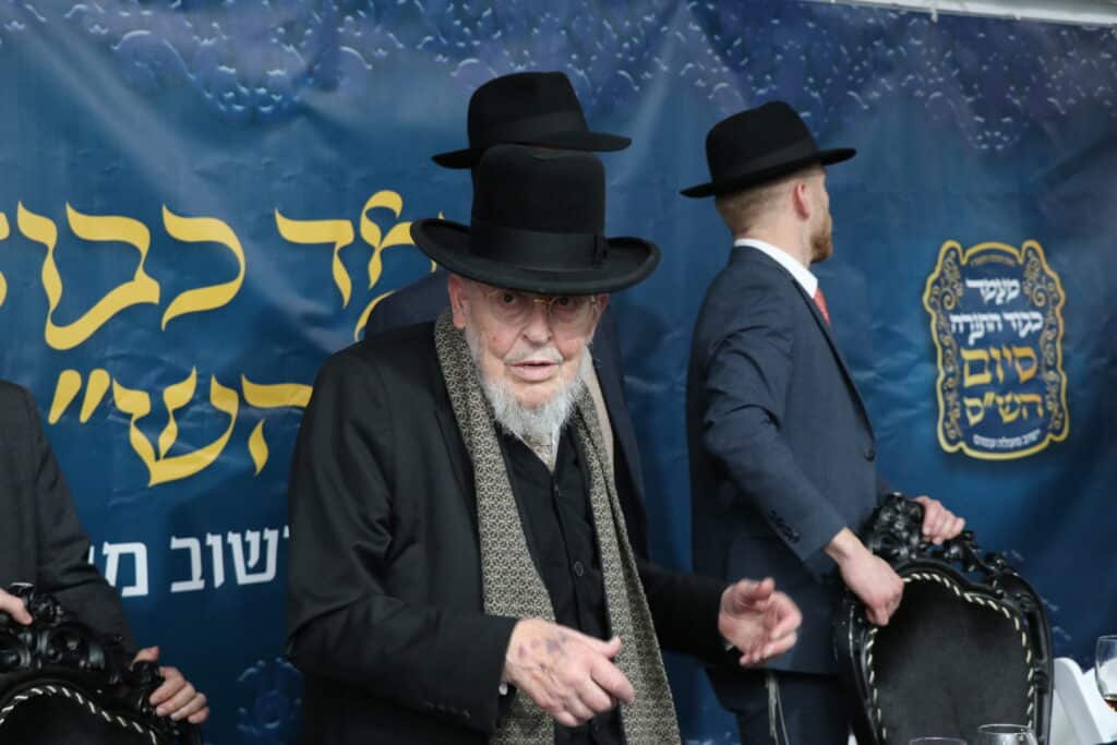 45 שנה ליישוב החרדי: במעלה עמוס סיימו את הש"ס 45 שנה ליישוב החרדי: במעלה עמוס סיימו את הש"ס