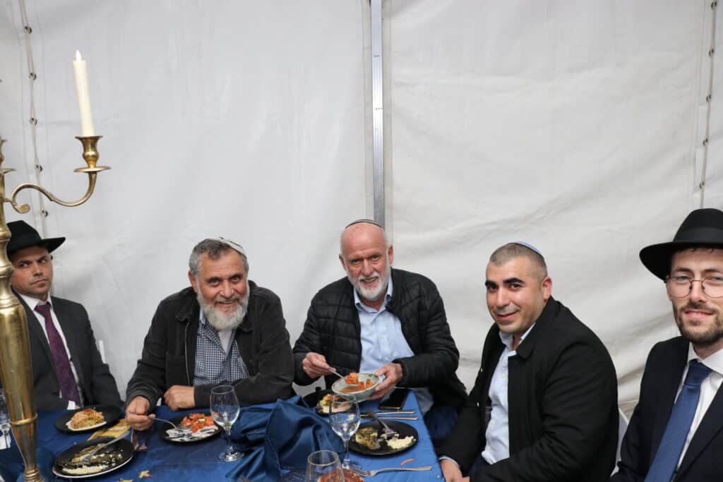 45 שנה ליישוב החרדי: במעלה עמוס סיימו את הש"ס 45 שנה ליישוב החרדי: במעלה עמוס סיימו את הש"ס