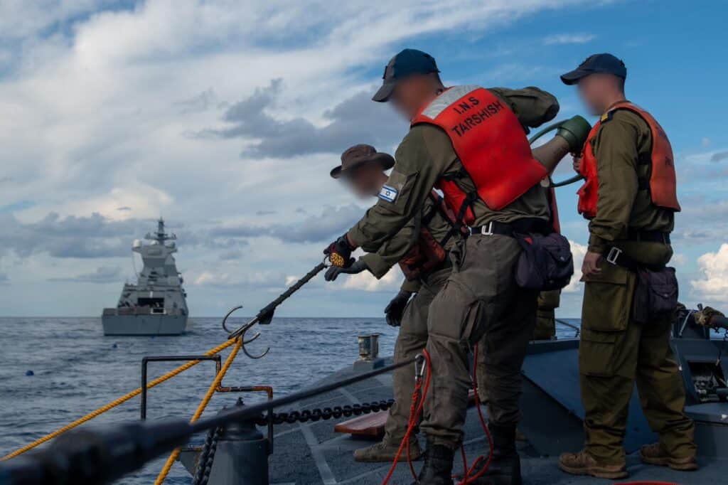 לוחמי ספינות הטילים תירגלו התקפה והגנה בזירה הצפונית