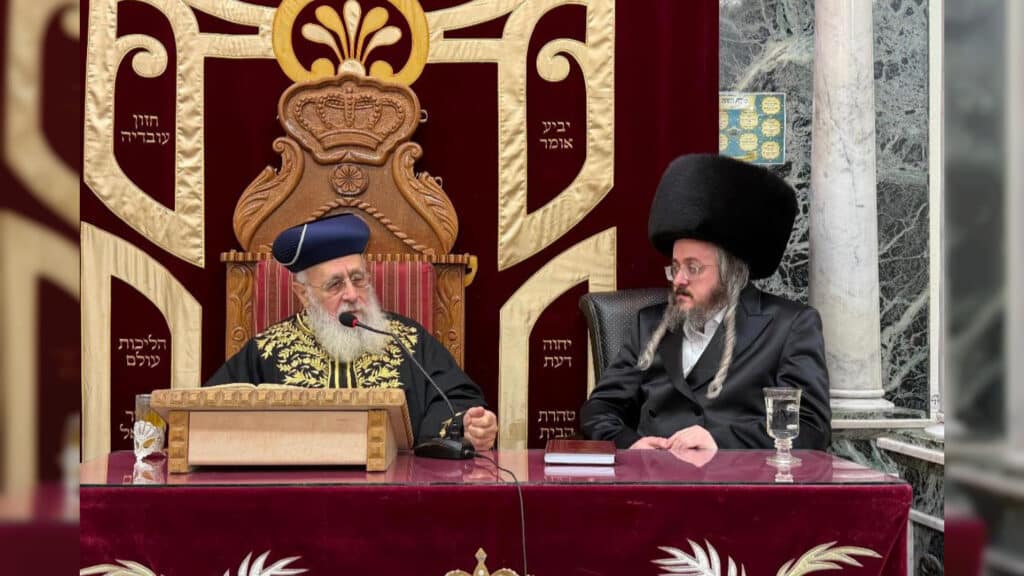 המשב"ק: המשפחה שחזרה לכהונה והמעורר שחסר בפוניבז'