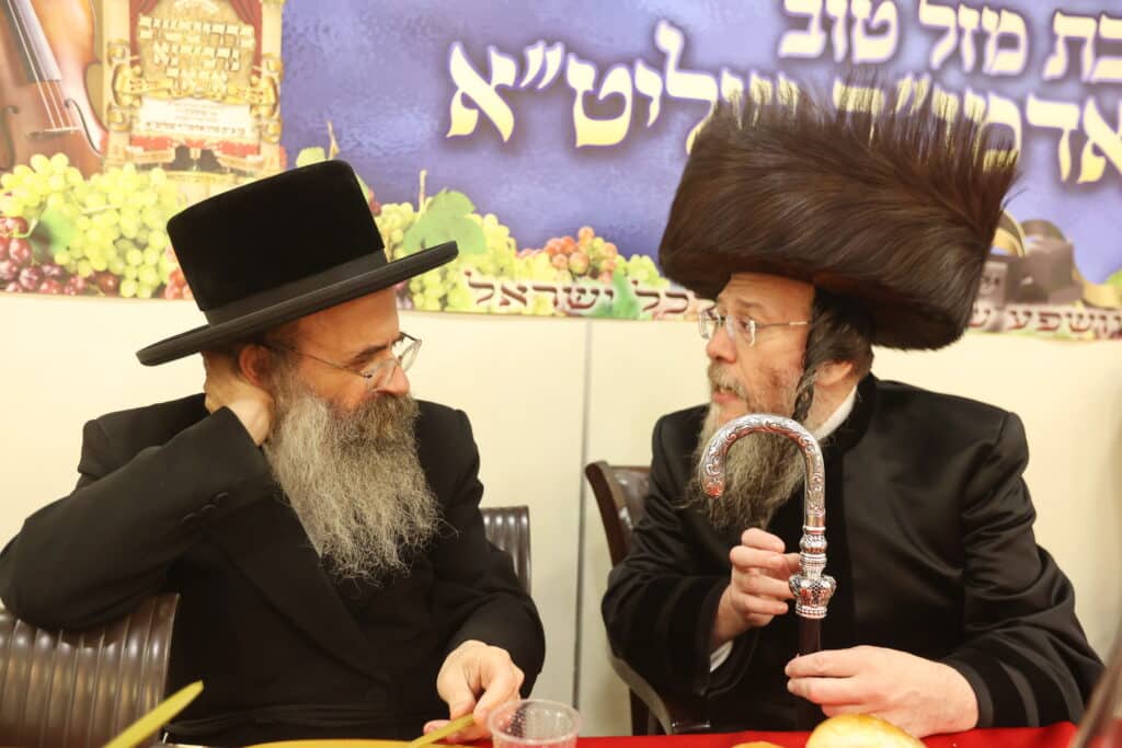 שמחת הבר מצוה לבנו של האדמו"ר מברדיטשוב נדבורנה אראד