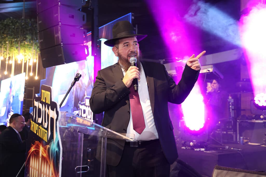 מעמד השנתי של מוסדות קרבנו בראשות הגאון רבי רפאל זר