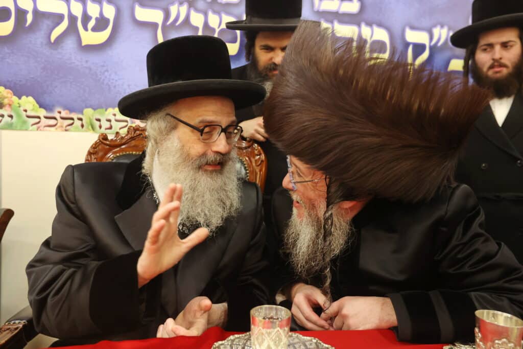 שמחת הבר מצוה לבנו של האדמו"ר מברדיטשוב נדבורנה אראד