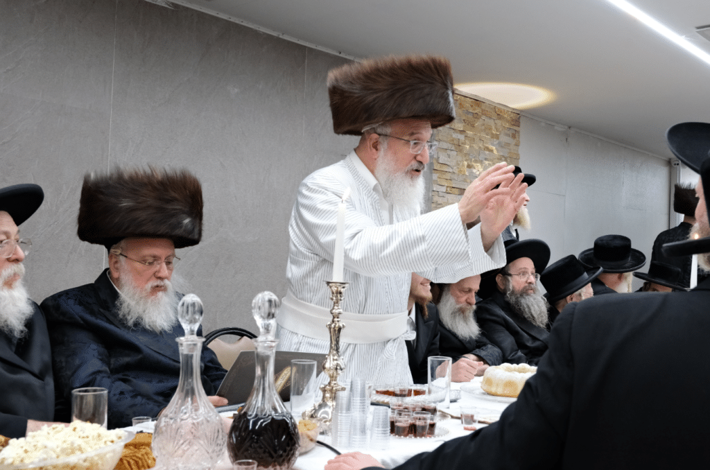 שמחת אירוסי בת זקוניו של כ"ק האדמו"ר מקאסאן שליט"א