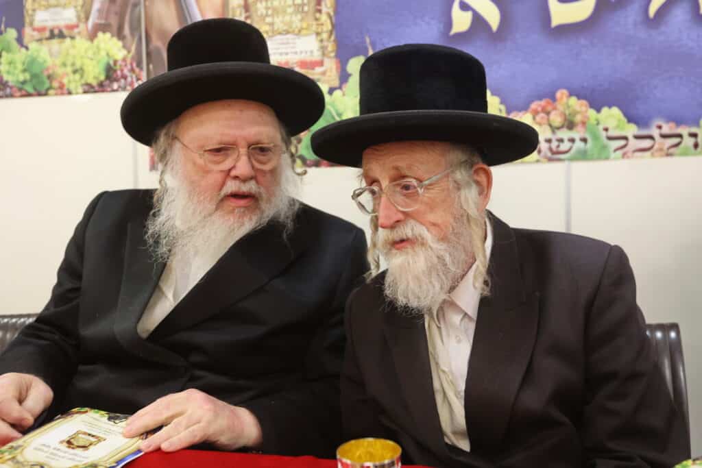 שמחת הבר מצוה לבנו של האדמו"ר מברדיטשוב נדבורנה אראד