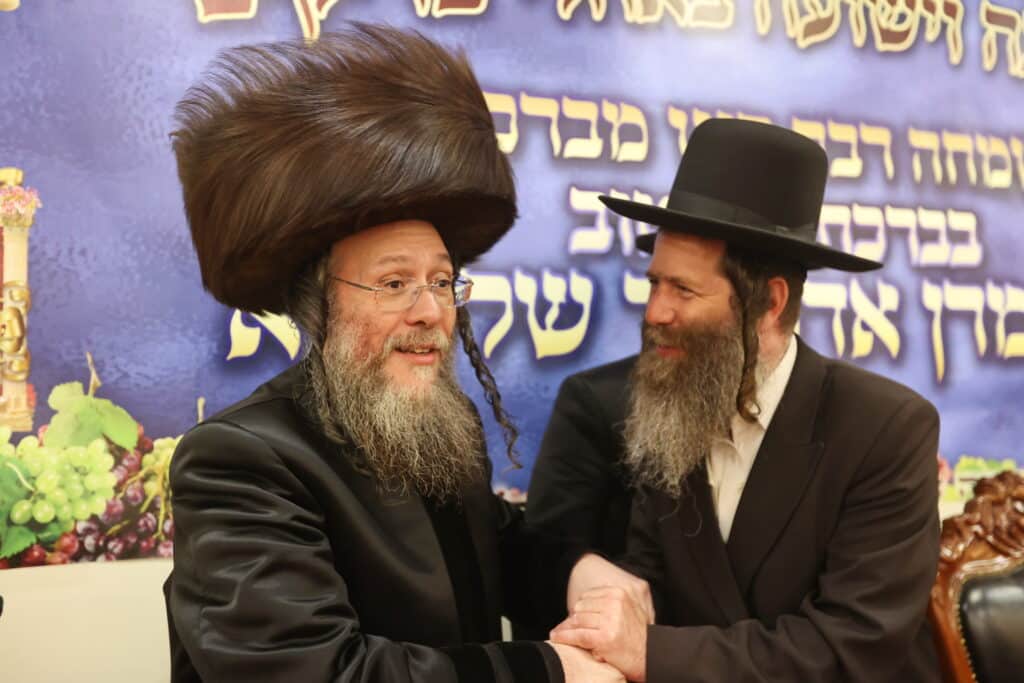 שמחת הבר מצוה לבנו של האדמו"ר מברדיטשוב נדבורנה אראד