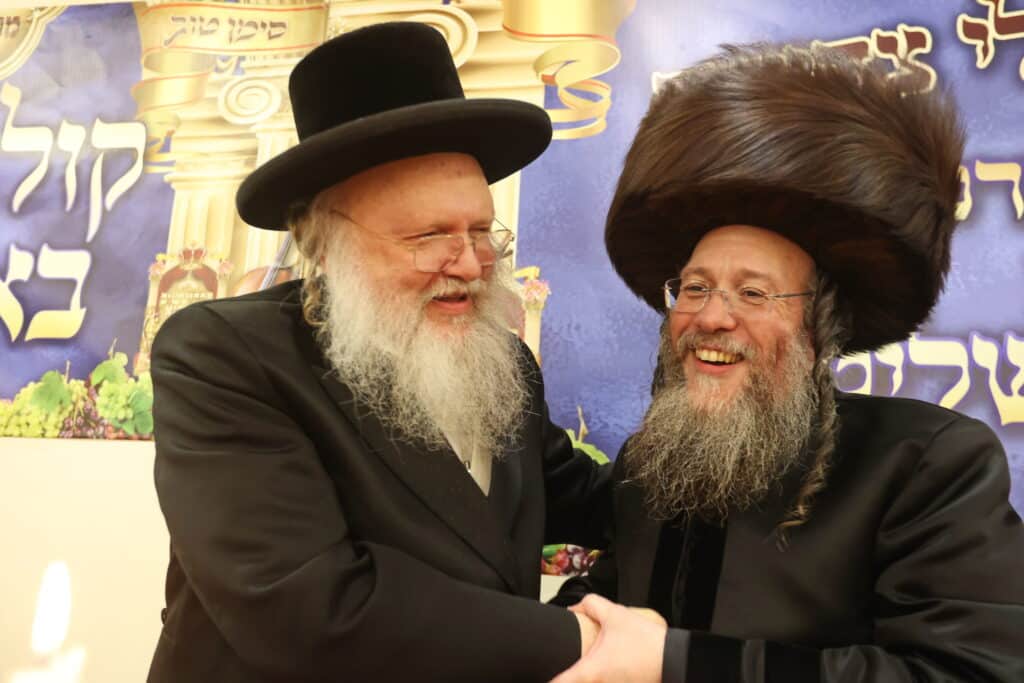 שמחת הבר מצוה לבנו של האדמו"ר מברדיטשוב נדבורנה אראד