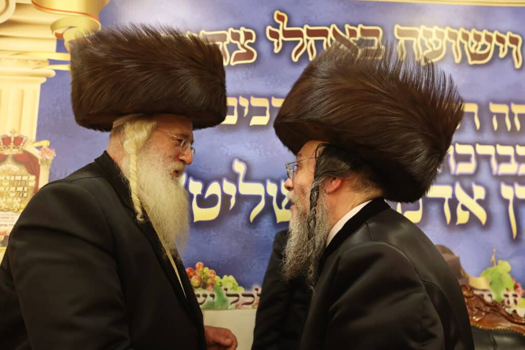 שמחת הבר מצוה לבנו של האדמו"ר מברדיטשוב נדבורנה אראד