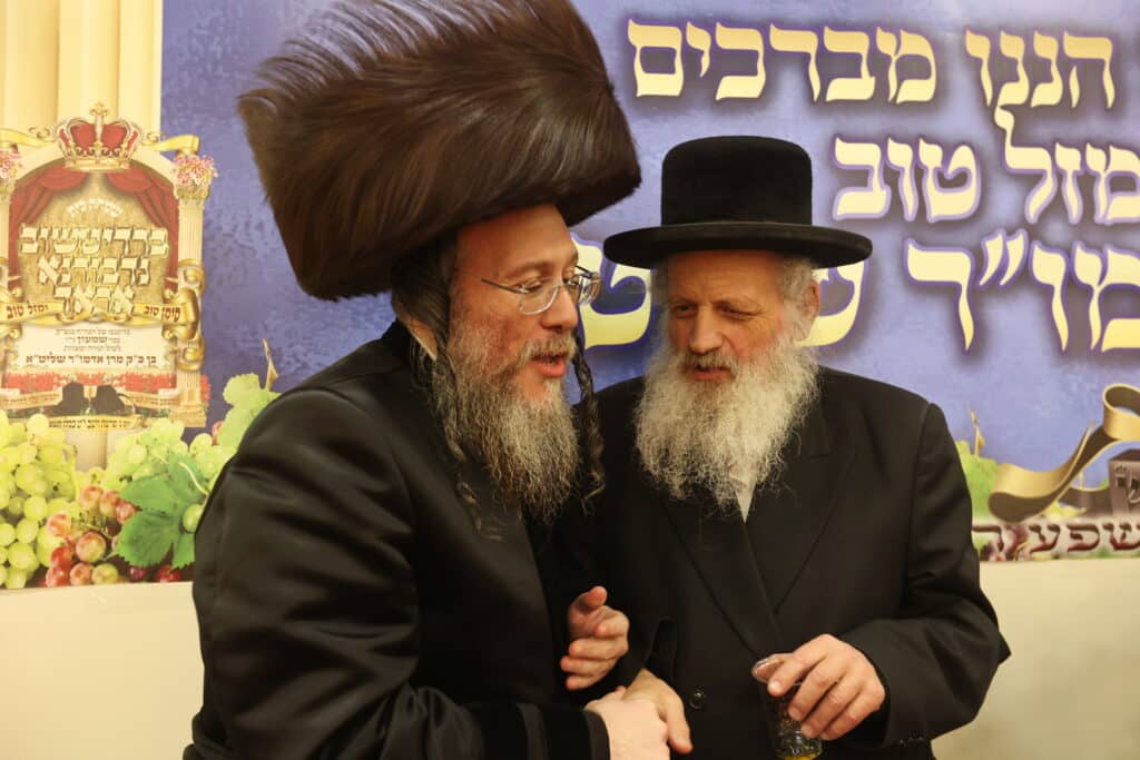 שמחת הבר מצוה לבנו של האדמו"ר מברדיטשוב נדבורנה אראד