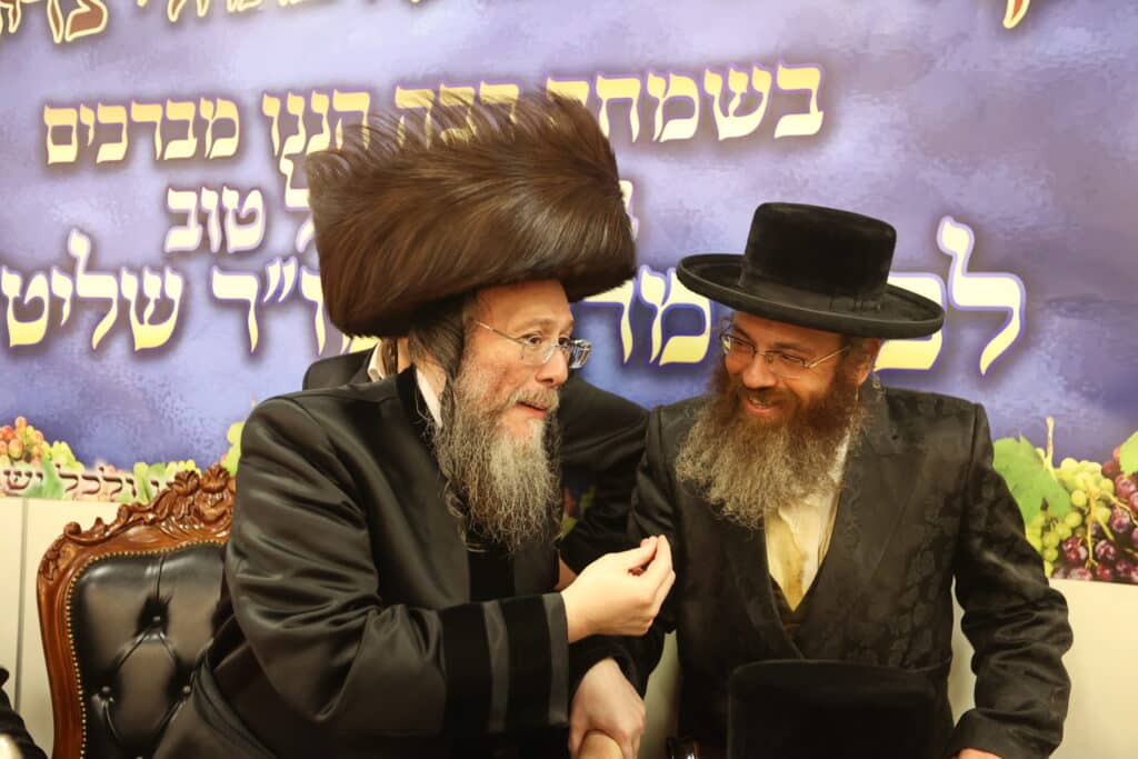 שמחת הבר מצוה לבנו של האדמו"ר מברדיטשוב נדבורנה אראד