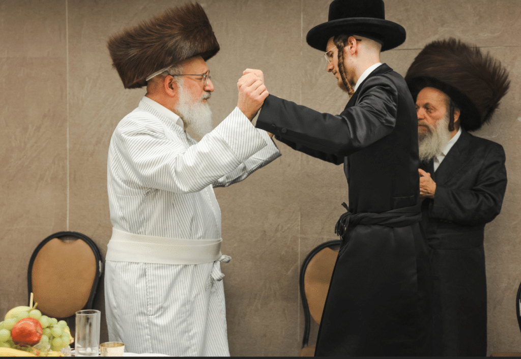 שמחת אירוסי בת זקוניו של כ"ק האדמו"ר מקאסאן שליט"א