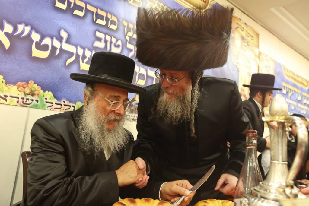 שמחת הבר מצוה לבנו של האדמו"ר מברדיטשוב נדבורנה אראד