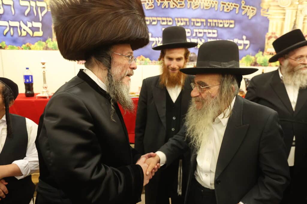 שמחת הבר מצוה לבנו של האדמו"ר מברדיטשוב נדבורנה אראד