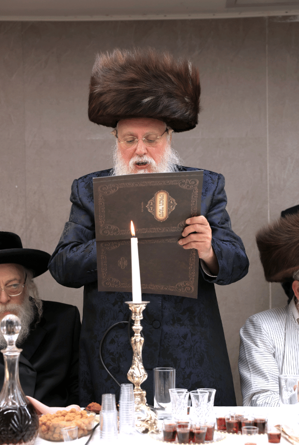 שמחת אירוסי בת זקוניו של כ"ק האדמו"ר מקאסאן שליט"א