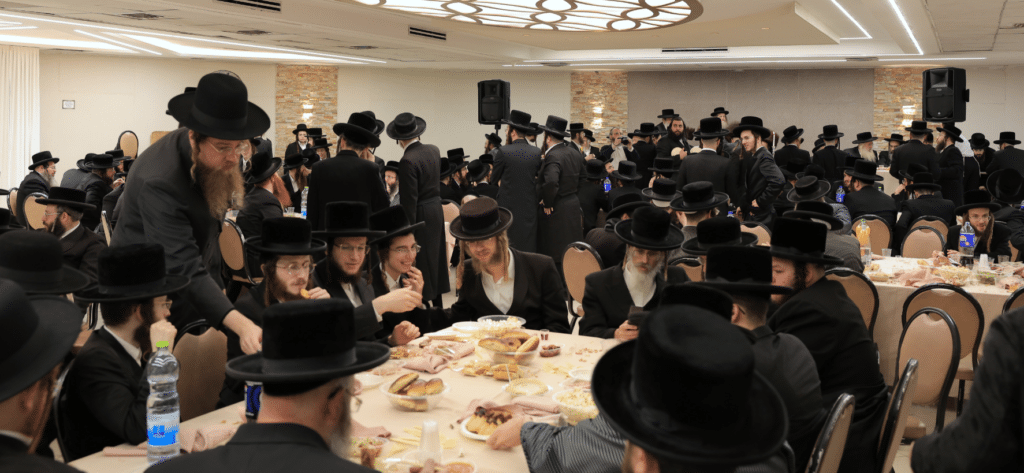 שמחת אירוסי בת זקוניו של כ"ק האדמו"ר מקאסאן שליט"א