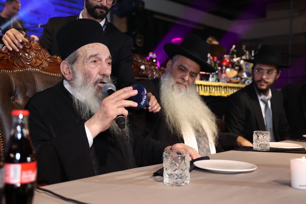 מעמד השנתי של מוסדות קרבנו בראשות הגאון רבי רפאל זר