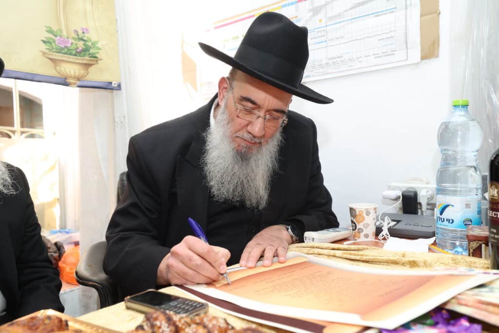 מעמד פתיחת בית הוראה "שולחן ערוך בטהרה" ברמות ד'