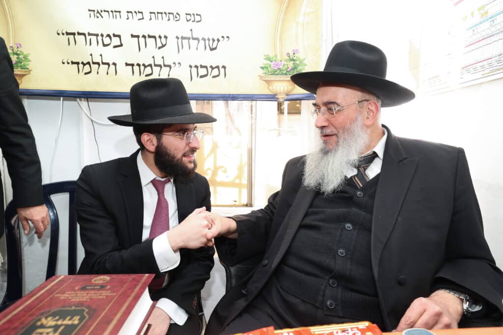 מעמד פתיחת בית הוראה "שולחן ערוך בטהרה" ברמות ד'