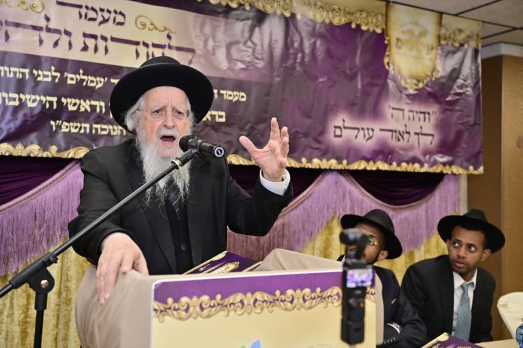 בני התורה יוצאי אתיופיה התכנסו למעמד 'להודות ולהלל'