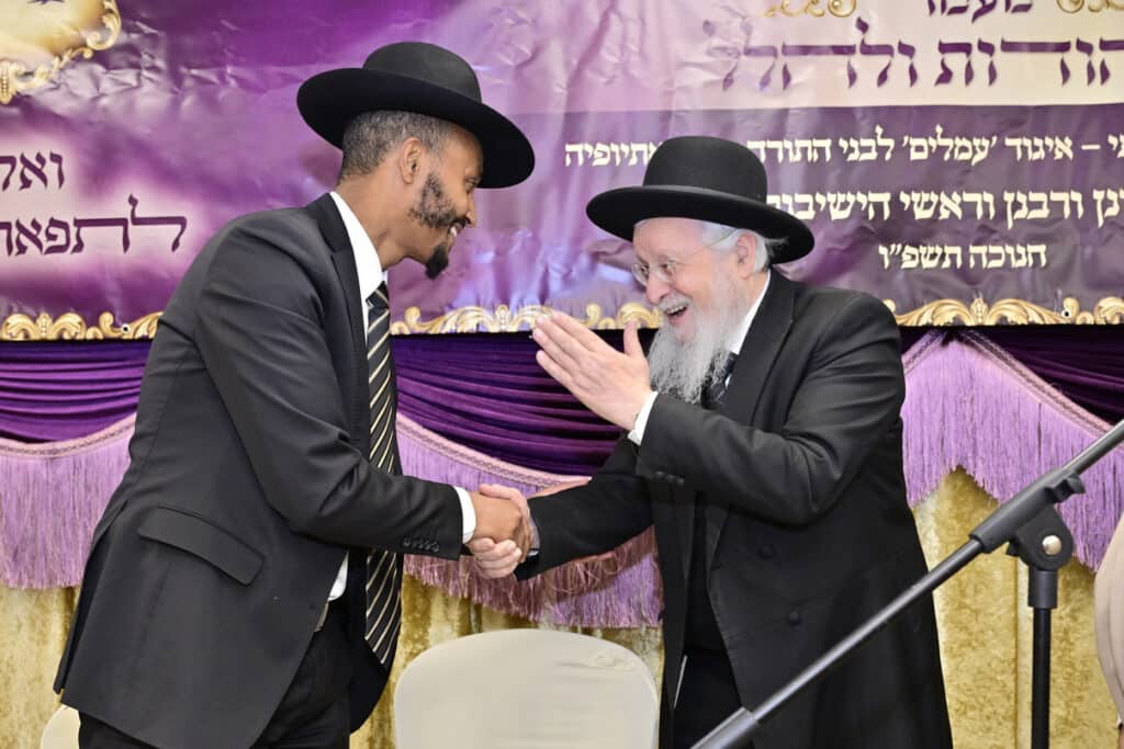 בני התורה יוצאי אתיופיה התכנסו למעמד 'להודות ולהלל'
