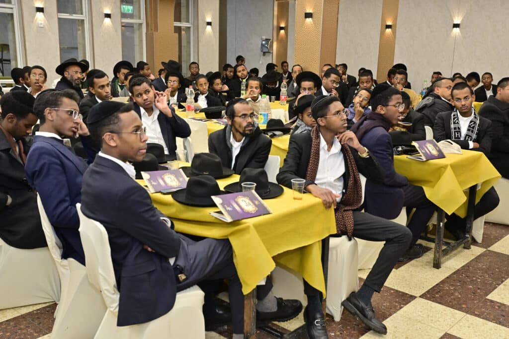 בני התורה יוצאי אתיופיה התכנסו למעמד 'להודות ולהלל'