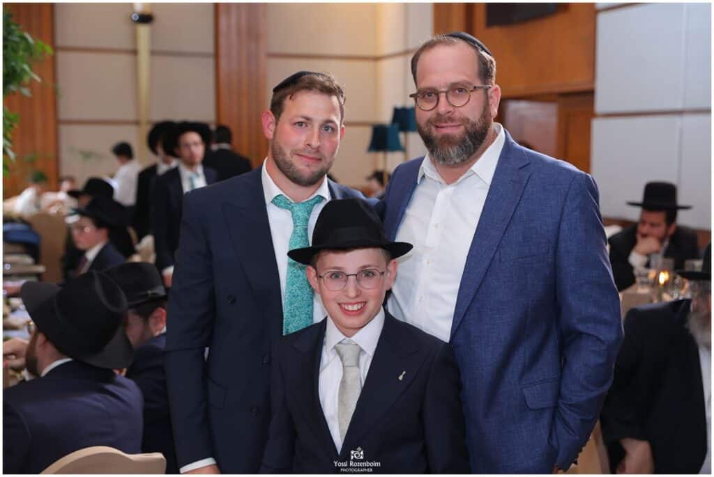 רבנים, אדמו"רים ואישי ציבור השתתפו בבר המצווה לבנו של היזם איציק פילץ