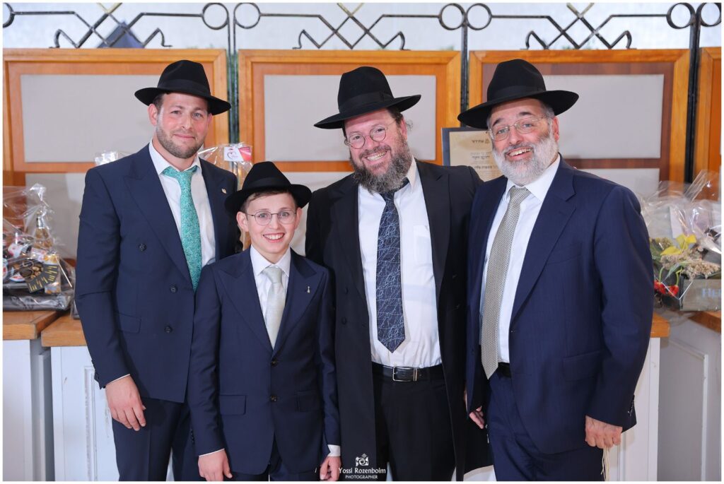 רבנים, אדמו"רים ואישי ציבור השתתפו בבר המצווה לבנו של היזם איציק פילץ