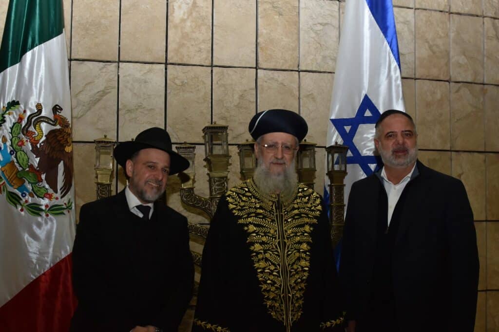 המסע ההיסטורי של הראש"ל הגר"ד יוסף לחיזוק הקהילות