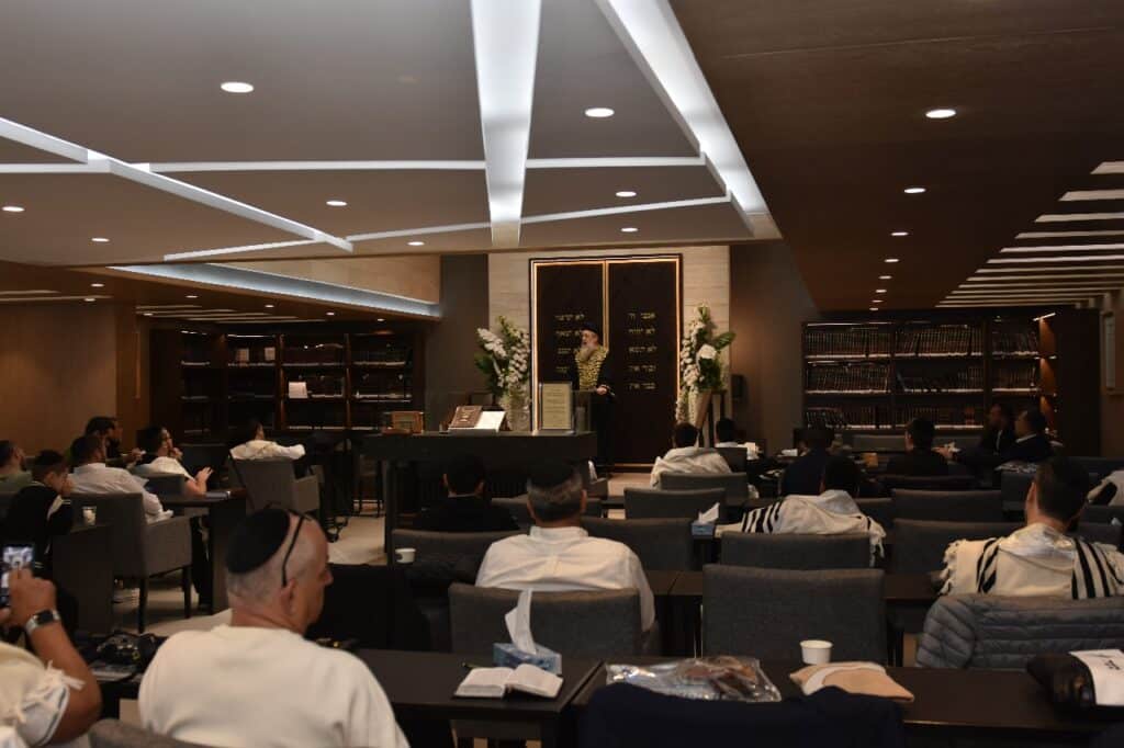 המסע ההיסטורי של הראש"ל הגר"ד יוסף לחיזוק הקהילות