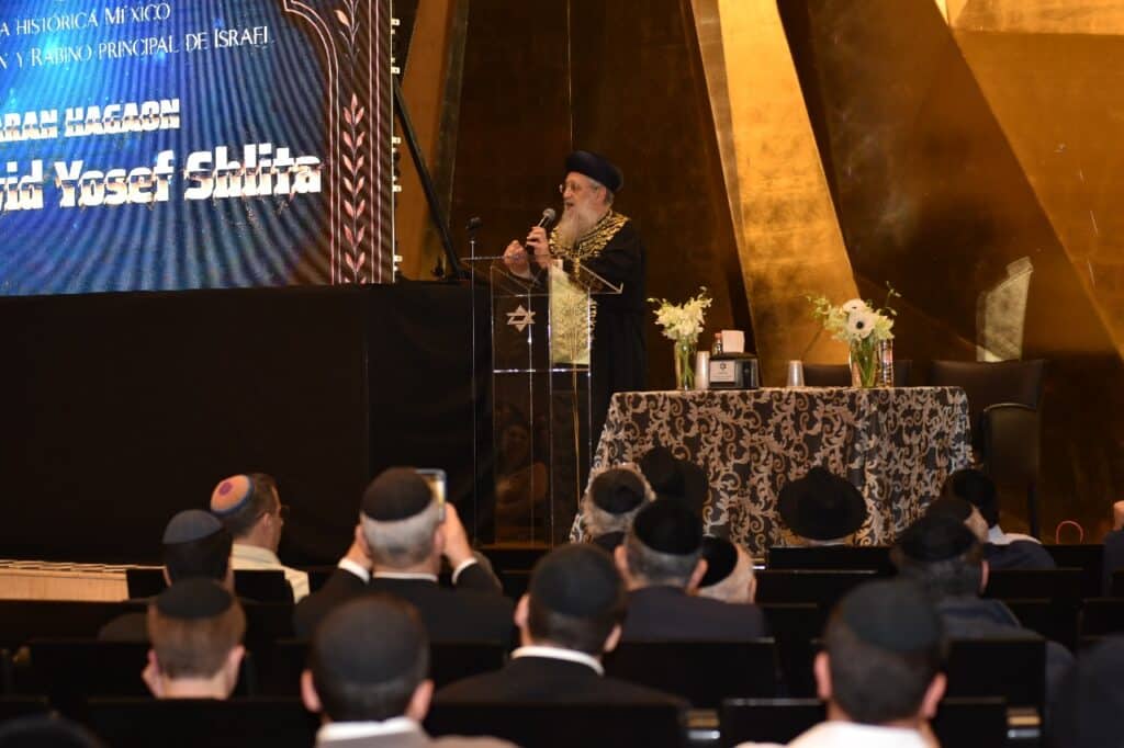 המסע ההיסטורי של הראש"ל הגר"ד יוסף לחיזוק הקהילות