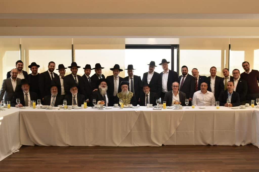 המסע ההיסטורי של הראש"ל הגר"ד יוסף לחיזוק הקהילות