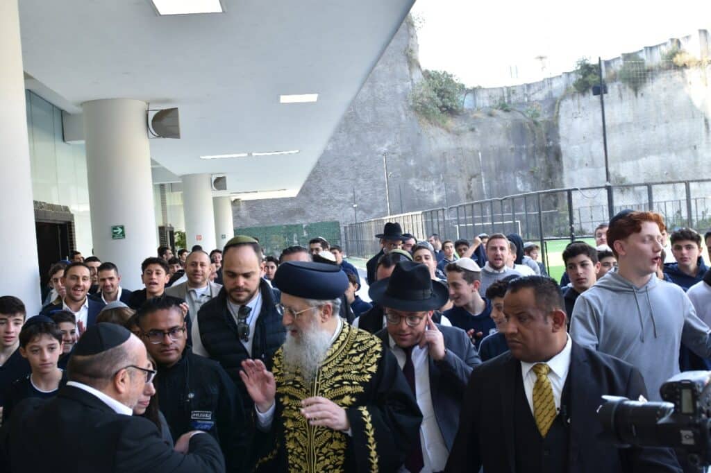 המסע ההיסטורי של הראש"ל הגר"ד יוסף לחיזוק הקהילות