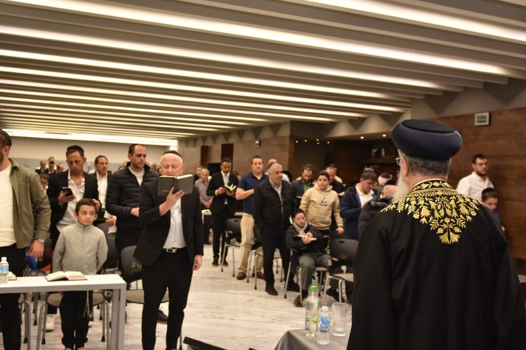 המסע ההיסטורי של הראש"ל הגר"ד יוסף לחיזוק הקהילות