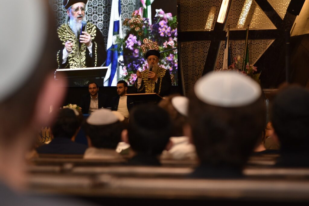 המסע ההיסטורי של הראש"ל הגר"ד יוסף לחיזוק הקהילות