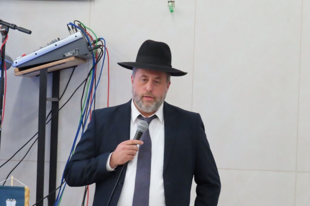 בני הישיבות בחיפה במעמד "להודות ולהלל" שע"י האיגוד