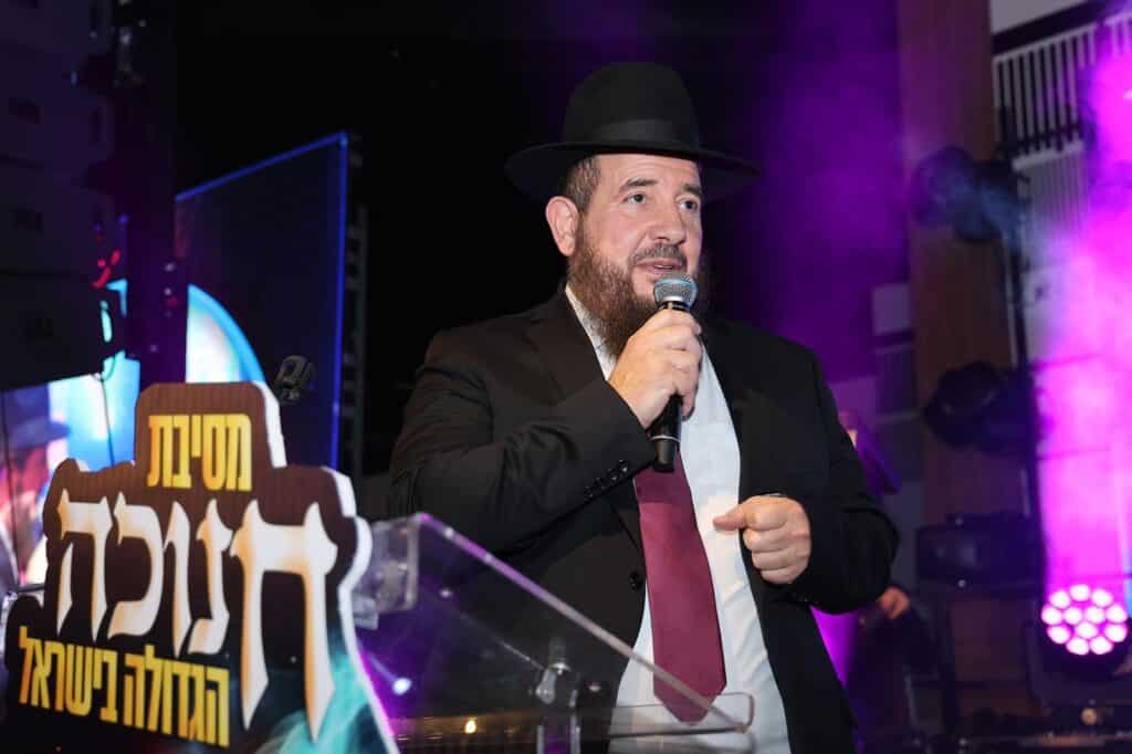 מעמד השנתי של מוסדות קרבנו בראשות הגאון רבי רפאל זר